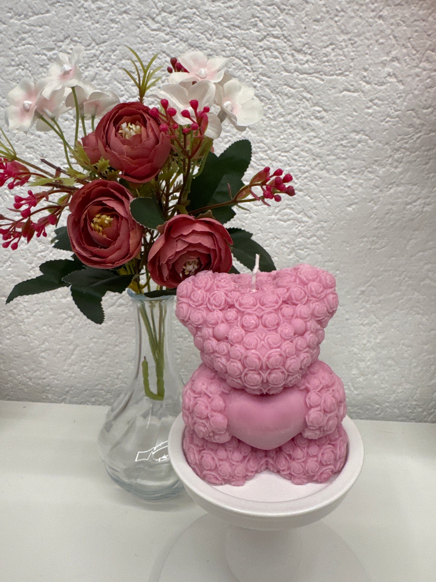 Teddybär mit Rosenduft