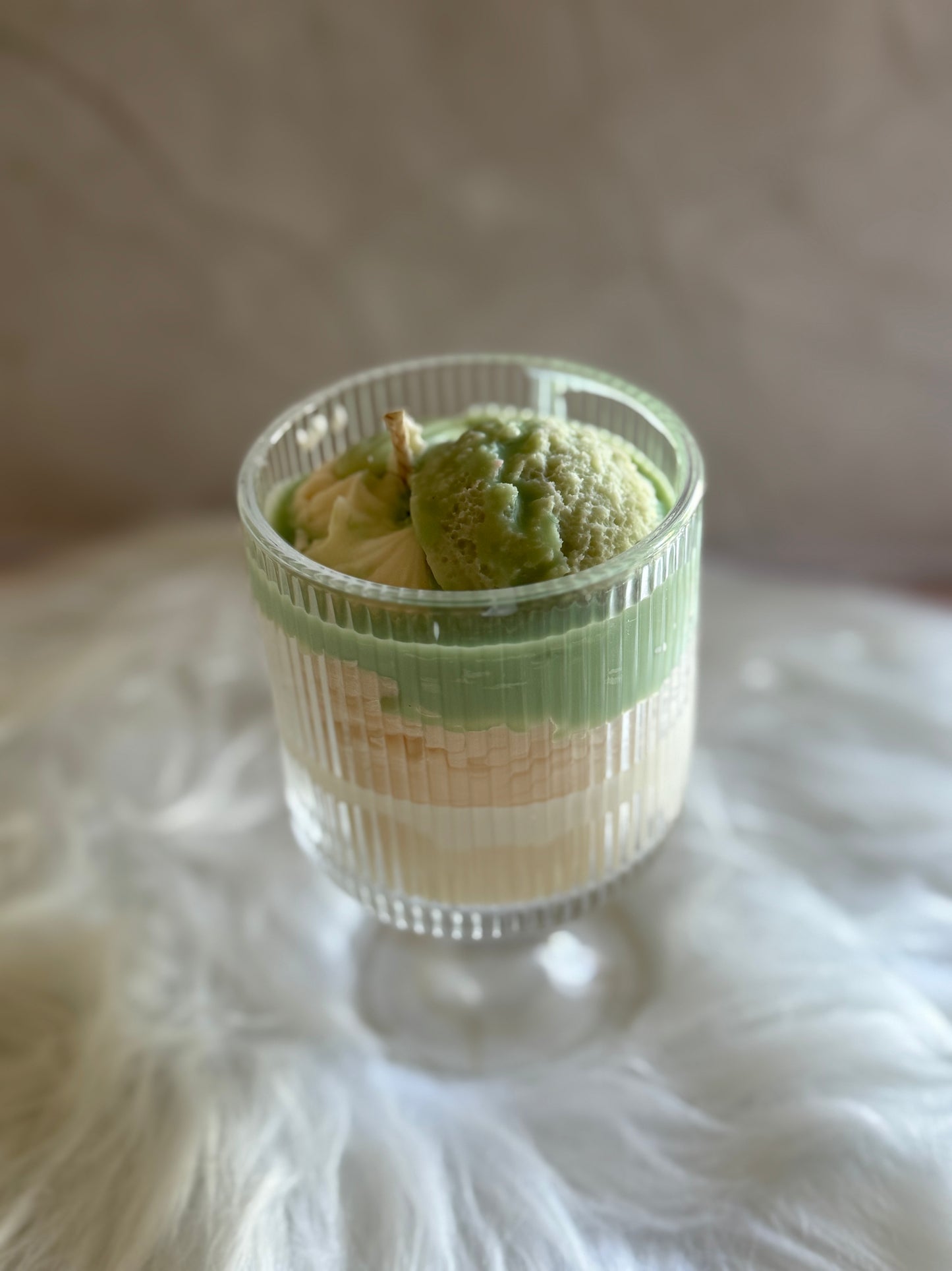 Pistazie Eisbecher