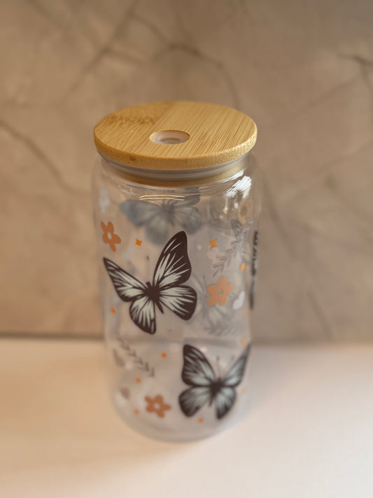 Schmetterling Becher