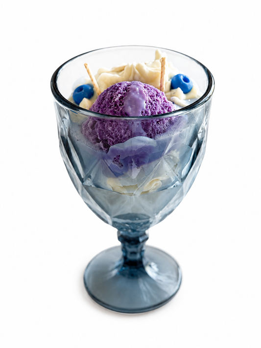 Blaubeere&Vanille Eisbecher