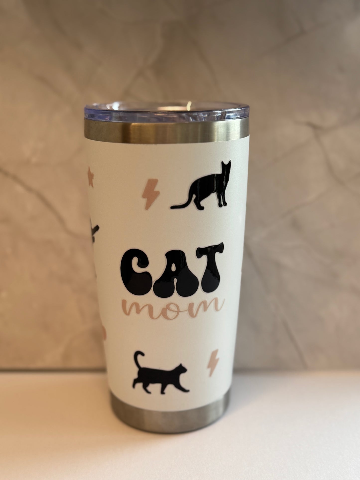 Cat Mom Thermobecher