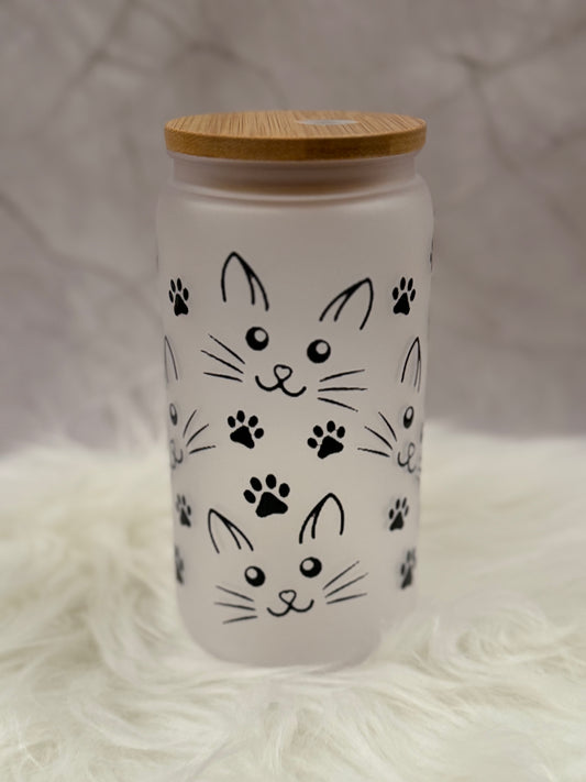 Katzentrinkbecher mit Strohhalm