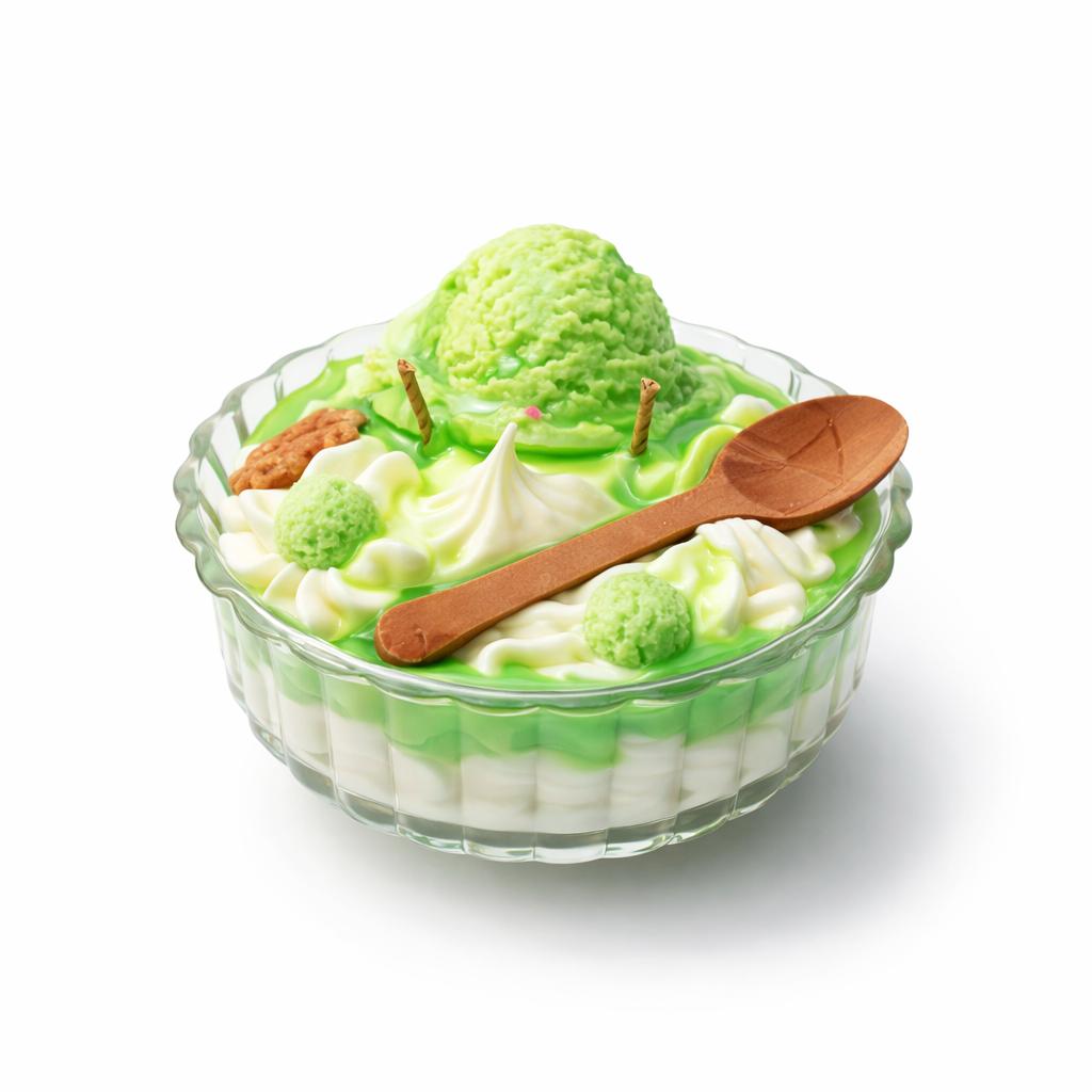 Eisbecher grünerapfel