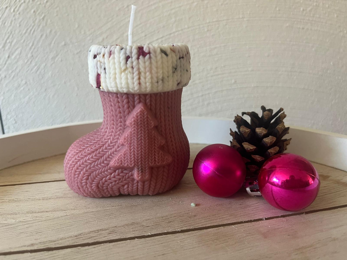 Weihnachtsstiefel mit Duft