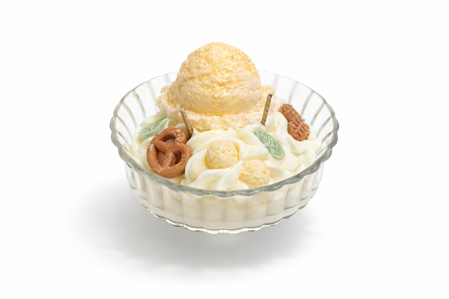 Vanille- Eisbecher